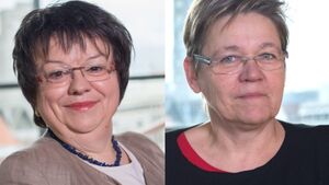 Dr. Maria Hackl und Suse Kletzin (vlnr)